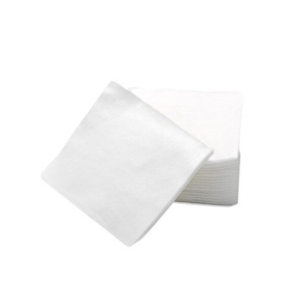 Lint free cotton pads